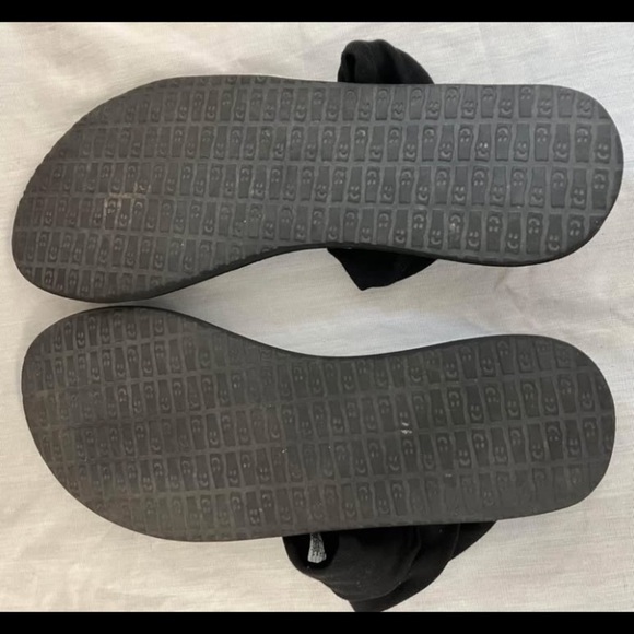 Sanuk women’s size 10 / uk 8 / eur 41 black - Picture 8 of 11